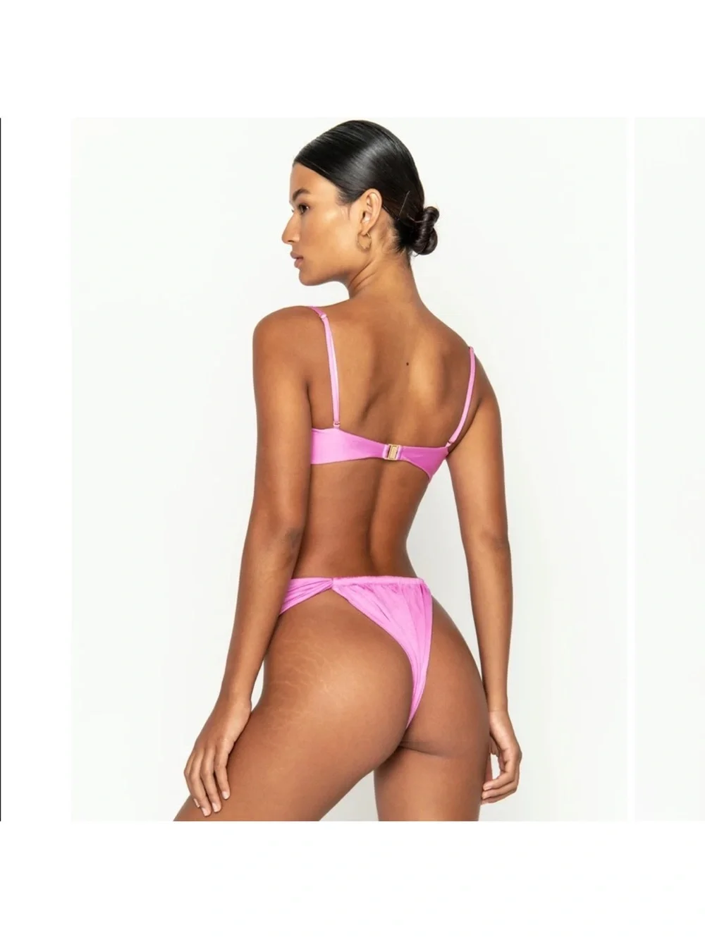 SOMMER SWIM THE SADIE BOTTOM IN PROFUMO PINK - Picture 8 of 12